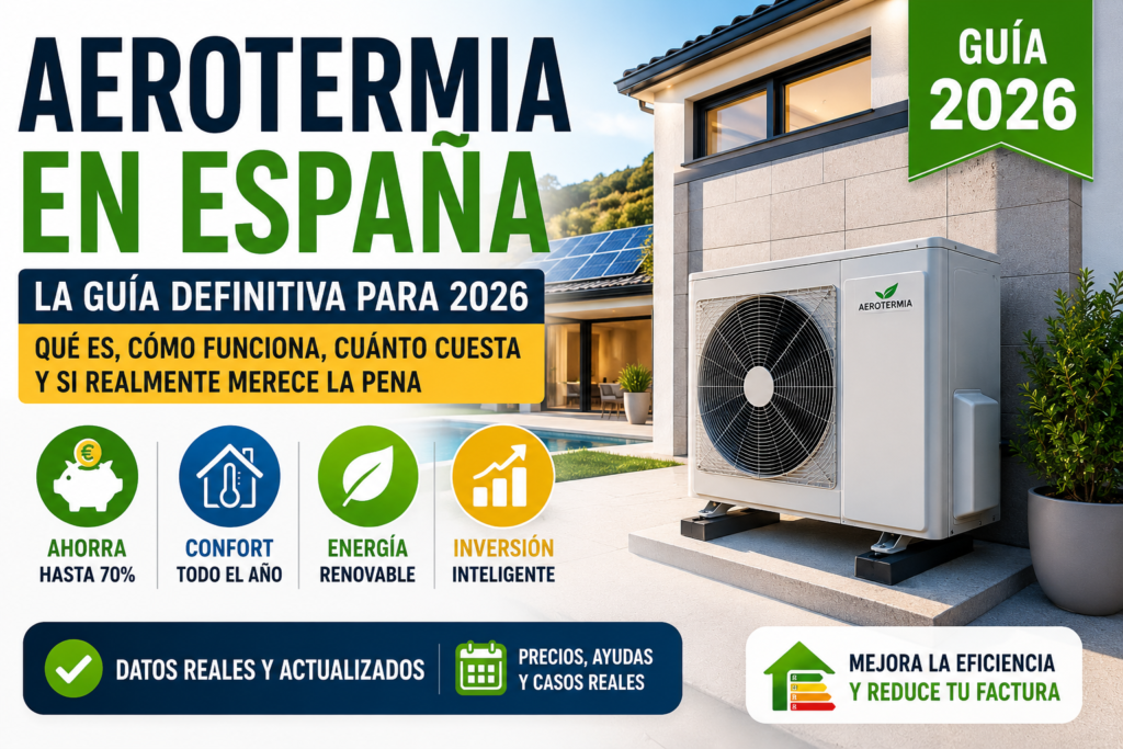 aerotermia en España 2026