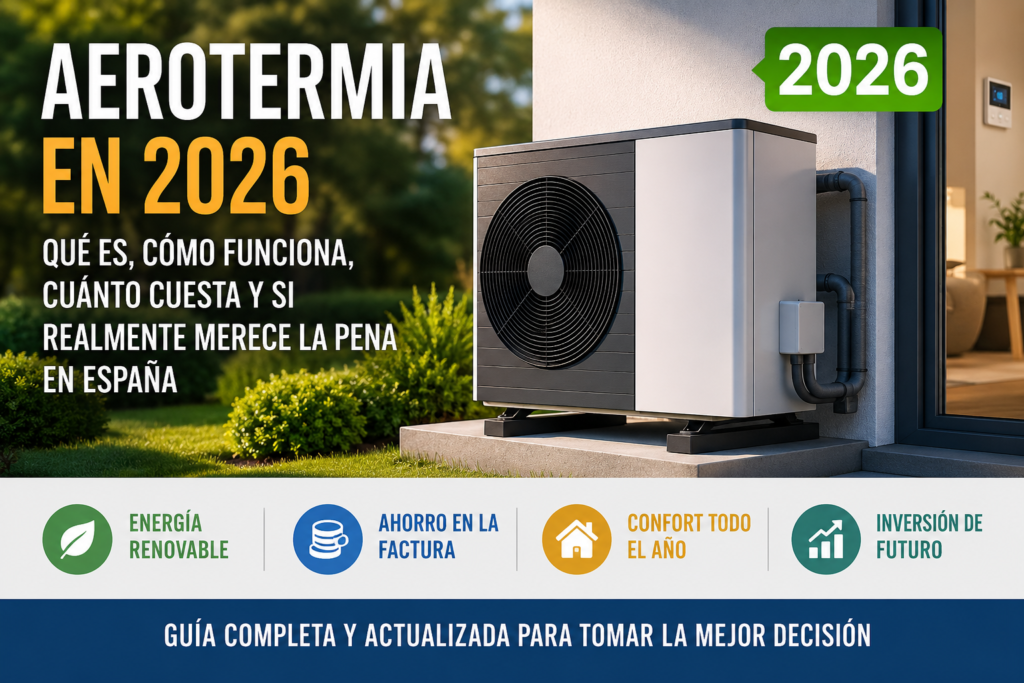 Aerotermia España 2026